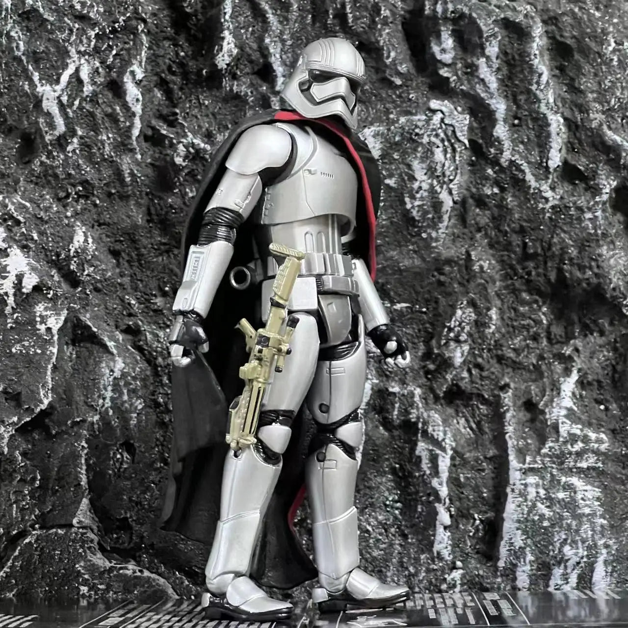 Star Wars The Black Series Force Awaken First Order Captain Phasma Commander Snowtrooper Action Figure Collectible Toys