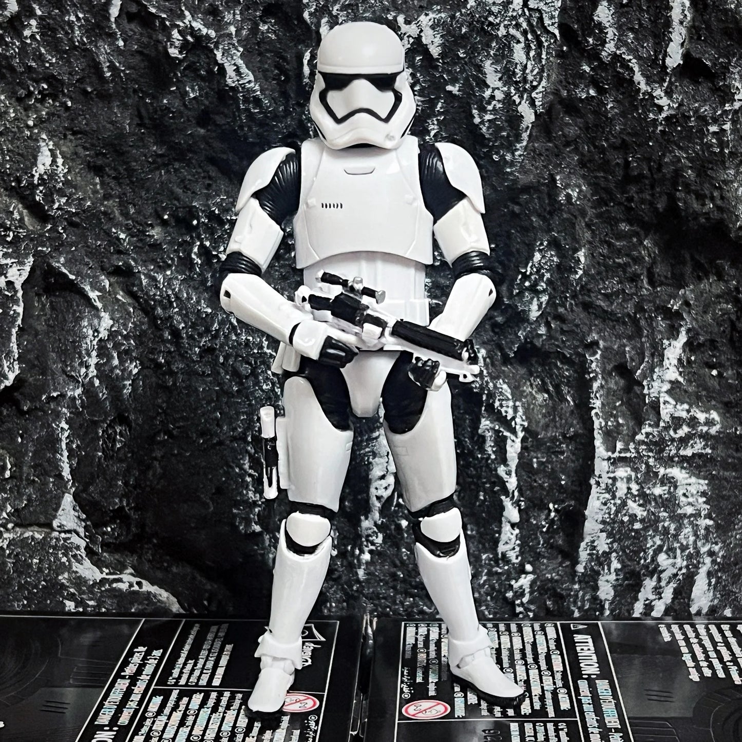 Star Wars The Black Series Force Awaken First Order Captain Phasma Commander Snowtrooper Action Figure Collectible Toys