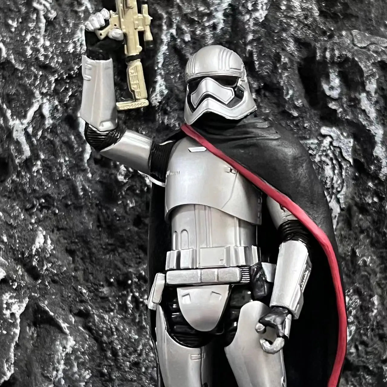 Star Wars The Black Series Force Awaken First Order Captain Phasma Commander Snowtrooper Action Figure Collectible Toys