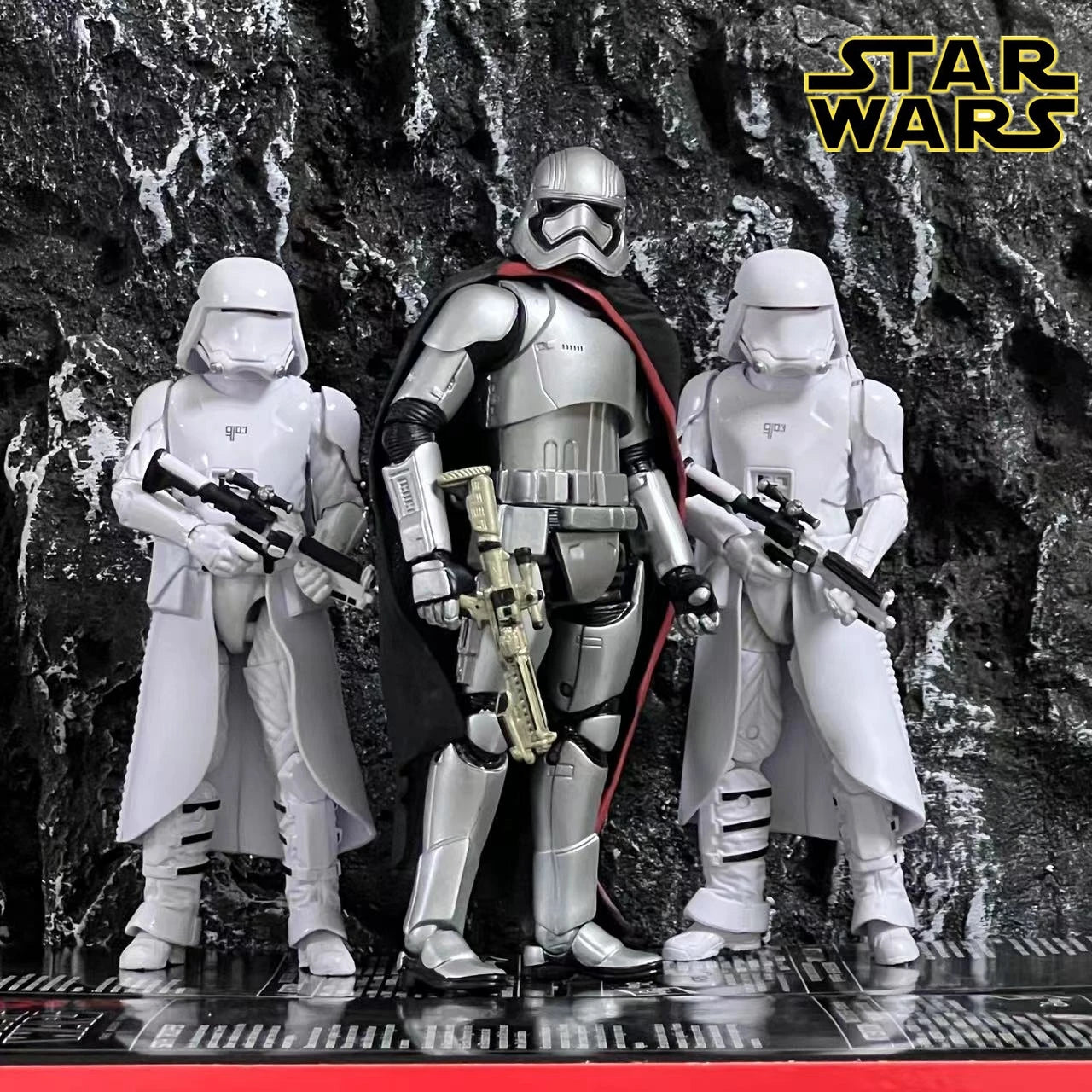 Star Wars The Black Series Force Awaken First Order Captain Phasma Commander Snowtrooper Action Figure Collectible Toys