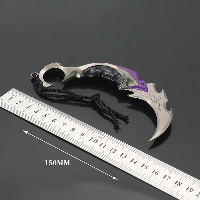Valorant Arma Melee Reaver Karambit Faca