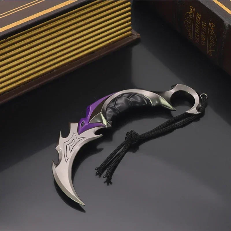 Valorant Arma Melee Reaver Karambit Faca