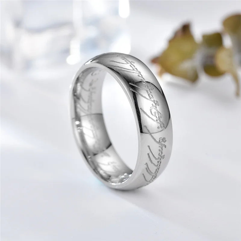 Anel De Sauron Senhor Dos Anéis Lord Of Rings Aliança Cosplay