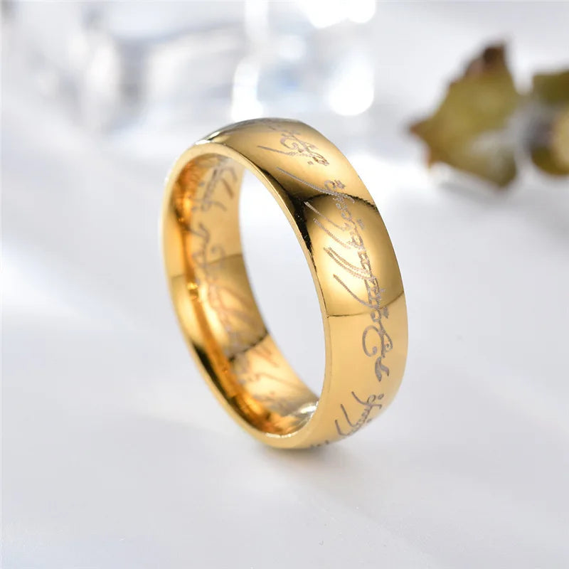 Anel De Sauron Senhor Dos Anéis Lord Of Rings Aliança Cosplay